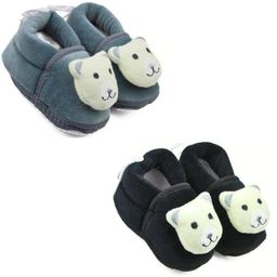 NESKA MODA Unisex Kids Cotton Booties-46