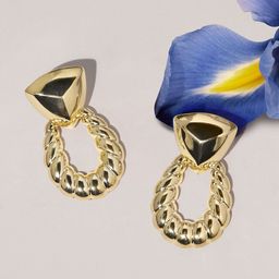 Accessorize Contemporary Drop Earrings-image-38