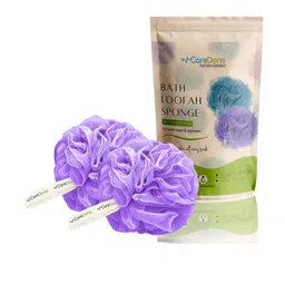 CareDone Set Of 2 Pcs Soft & Large Round Bath Loofah-84