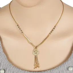 soni designs Soni imitation jewellery gold plated mangalsutra for women-picture-23