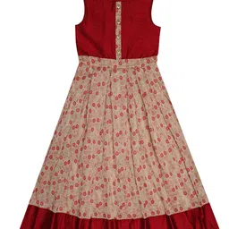 YOUNG BIRDS Girls Floral Printed Maxi Dress-picture-24