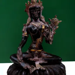 Exotic India Black Religious Idol Showpiece-image-85