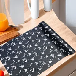 REVEXO Grey & White Printed Water-Resistant Shelf Liner-image-71