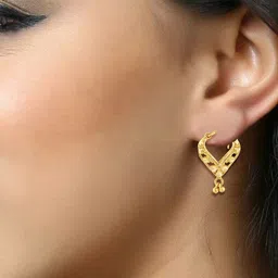 DIVASTRI Floral Drop Earrings-14
