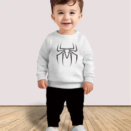 MITANSH Kids Printed Sweatshirt With Trousers-43