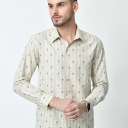 AMBI Men Standard Opaque Casual Shirt-image-96
