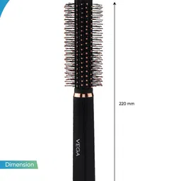 VEGA Round Hair Brush For Adding Curls, Volume & Waves - E33-RB image 2