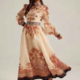 JC Collection Floral Printed Top With Skirt Co-Ords-picture-16