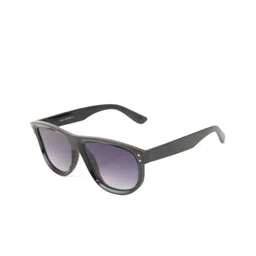 BAYBERRY Unisex Black Lens & Black Square Sunglasses with-picture-45