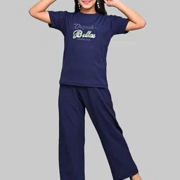 ORIEX THE ORIGINAL FASHION Girls Printed T-shirt with Trousers-image-36