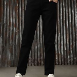 High Star Women Solid Slim Fit High-Rise Jeans-image-15