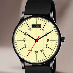 Provogue Men Printed Dial & Straps Analogue Watch PVG-106-DL.BEIGE-3