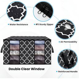 HOUSE OF QUIRK Black Set of 1 Regular Multi-Utility Organisers image 3