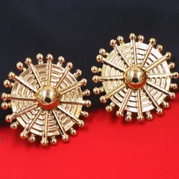 j & c fashion arena J & C Fashion Are Stainless Steel Gold-Plated Earrings-picture-37