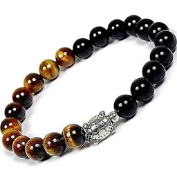 VIBESLE Unisex Artificial Beads Studded Ceramic Bracelet-14