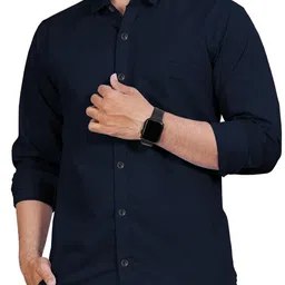 SQS Men Navy Blue Shirts-picture-30
