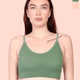 VS Beauti Women Pack 0f 2 Solid Full Coverage Lightly Padded Non-Wired Regular Bra-46