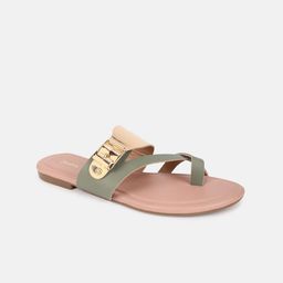 DressBerry Women Printed Open Toe Flats-image-54