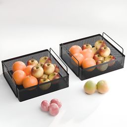 RUBOXA Black Set of 2 Regular Multi-Utility Organisers-49