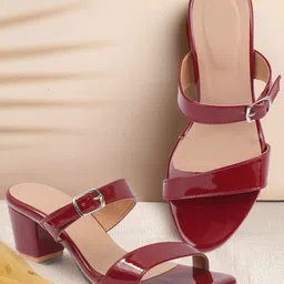AVIVASTYLE Block Peep Toes-24