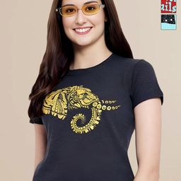 Mast & Harbour Women Typography 3 Printed Applique T-shirt-image-52