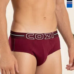 Lux Cozi Men Pack Of 3 Assorted Pure Cotton Basic Briefs COZI_1124_LUXURY_AST_3PC-19