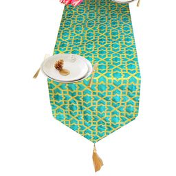 Pink Parrot Jacquard Table Runner 12x70 inch-image-85