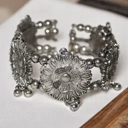 Jolly Faces Women Cuff Bracelet-image-20