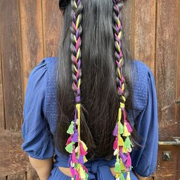 KALAKARI Multi Fabric Hair Accessory-image-69
