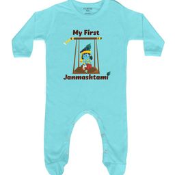 FFLIRTYGO Infants Janmashtami Printed Cotton Sleepsuit-image-91