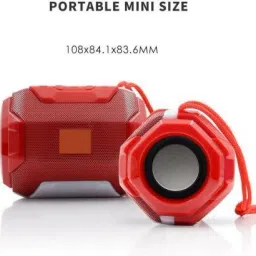 NKL Led Ultra 3D Bass Portable Wireless Bluetooth Speaker TF-card supported for homeOutdoor activities Sound Box Bluetooth Speaker Splashproof Superb High bass Portable Bluetooth Speaker Big sound smart speakerSplash-Proof Speaker Super Bass Bluetooth Speaker Super Bass Sound High Quality Small body Big sound smart speaker Ultra Compact Mini Boost Wireless Portable Bluetooth Speaker Speaker Mod image 3