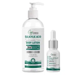 CGG Cosmetics Salicylic Acid Serum In Body Lotion 200ml & 2% Salicylic Acid Serum - 10ml-24