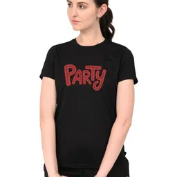 3Colors Women Dri-FIT Typography Printed Round Neck T-shirt-picture-10