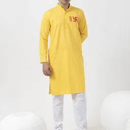 DEVOILER Men Ethnic Motifs Printed Kurta-picture-16