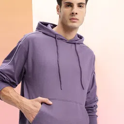 HRX by Hrithik Roshan Hooded Drop-Shoulder Relaxed Sweatshirt-picture-22