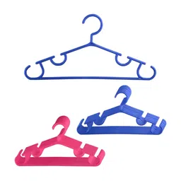 Aura Pack Of 20 Blue & Pink Single Tier Bar Hangers-14