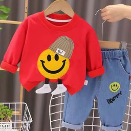 Bold N Elegant Kids Solid Clothing Set-image-4