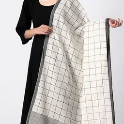 Banana Labs Geometric Printed Cotton Dupatta image 2