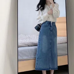 StyleCast Straight Midi Skirt-image-108