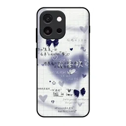 QRIOH Typography Printed Sleek & Lightweight Silicone OnePlus 13T 5G Glass Back Case-10
