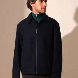 SELECTED Men Woollen Bomber Jacket-image-26