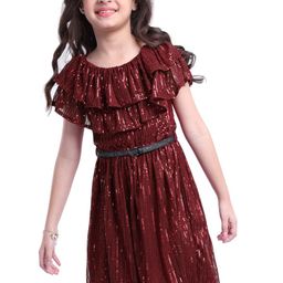 Hola Bonita Girls Net Dress-image-74