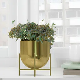 Metalsmith Bronze Aluminium Planter With Stand-image-39