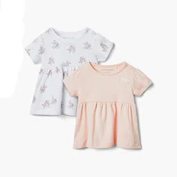 Juniors by Babyshop Girls Pack Of 2 Floral Print Fit & Flare Dress-image-23