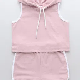 taffykids Girls Hooded Top With Shorts-26