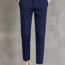 StyleCast Men Slim Fit Mid-Rise Easy Wash Regular Trousers-picture-15