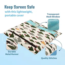 Kuber Industries Green Set of 3 Regular Multi-Utility Organisers image 4