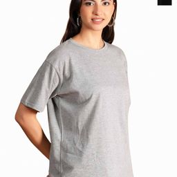 Belfry Women Pack of 2 Typography Printed Round Neck Cotton T-shirts-image-37