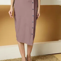 Chemistry Pencil Midi Skirt-image-92