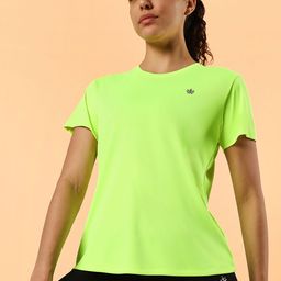 CULT Women Neon Green Training T-shirt-image-43
